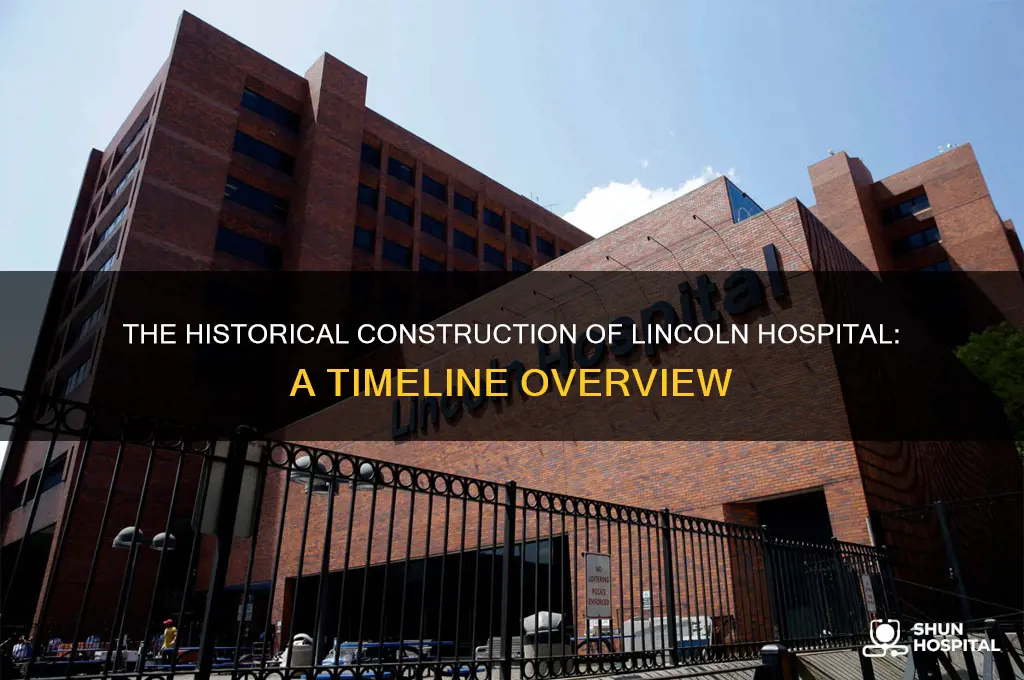 when was lincoln hospital built
