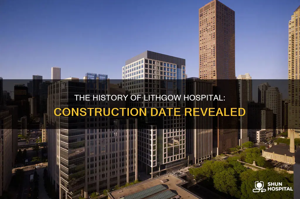 when was lithgow hospital built