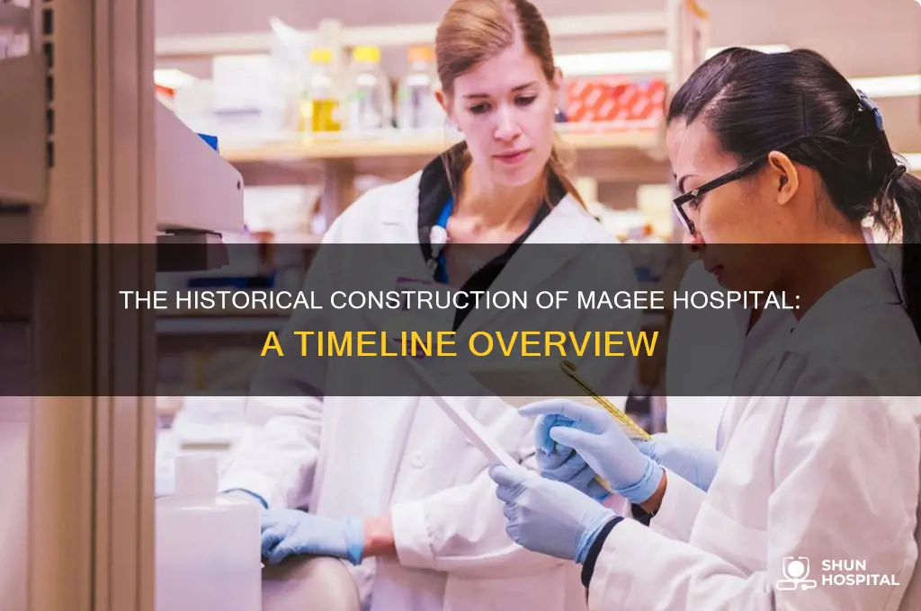 when was magee hospital built