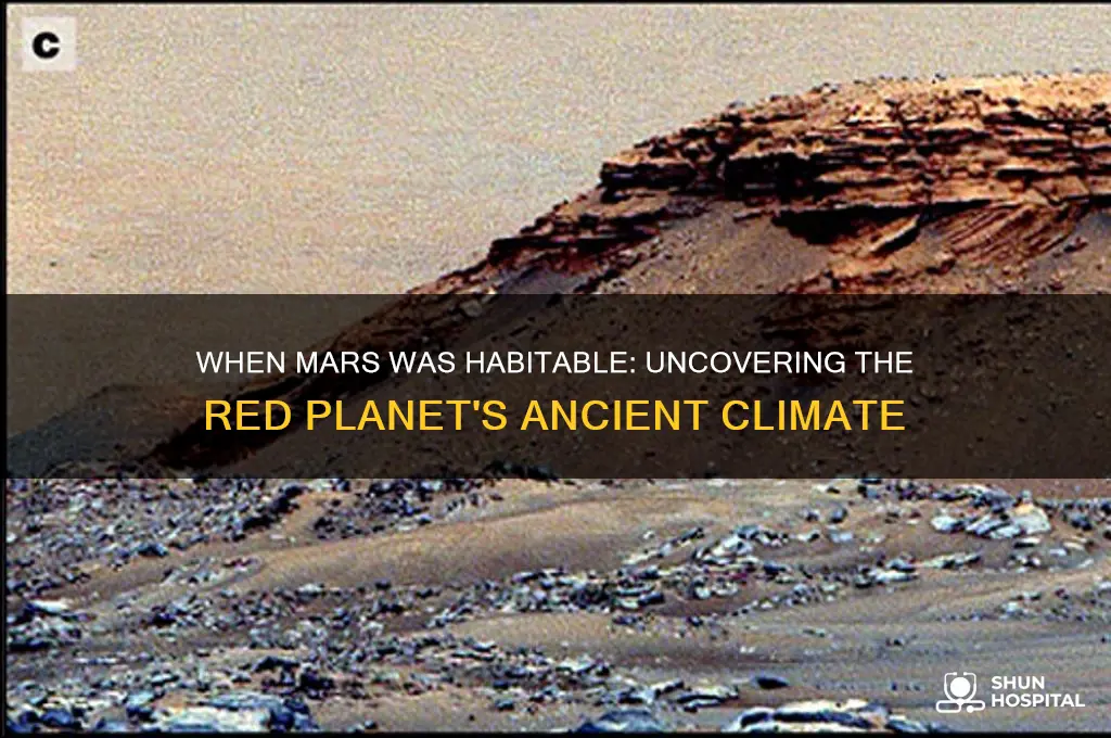 when was mars last hospitable