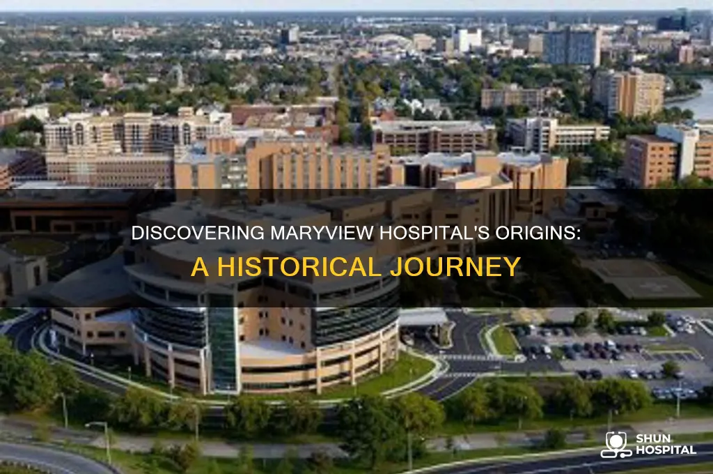when was maryview hospital built