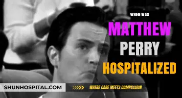 Matthew Perry's Hospitalization: Timeline and Health Updates Revealed