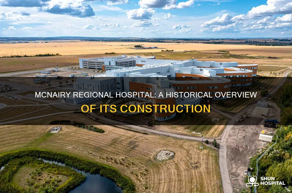 when was mcnairy regional hospital in mcnairy county built