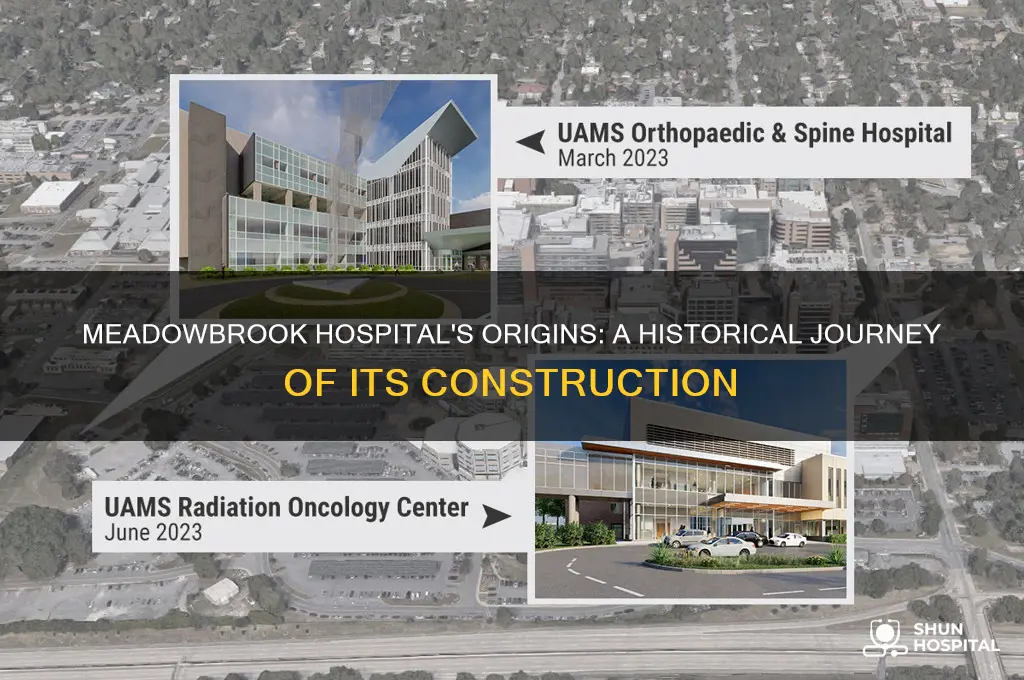 when was meadowbrook hospital built