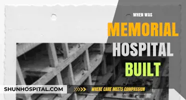 Discovering the Origins: When Was Memorial Hospital Built?
