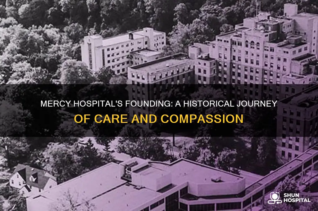 when was mercy hospital founded