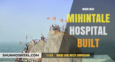 Exploring Mihintale Hospital's Origins: Construction Date and Historical Significance