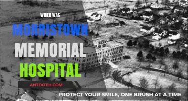 Morristown Memorial Hospital: A Historical Overview of Its Founding