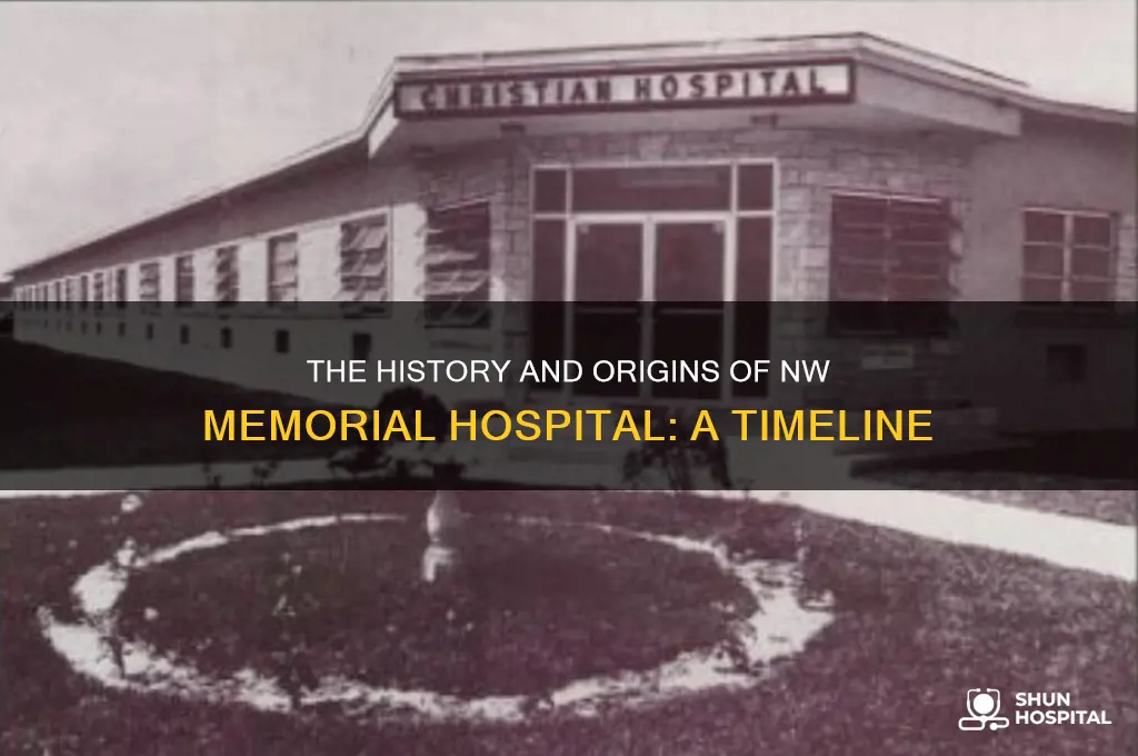when was nw memorial hospital