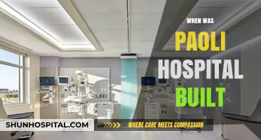 Paoli Hospital's Origins: A Look at Its Construction Year