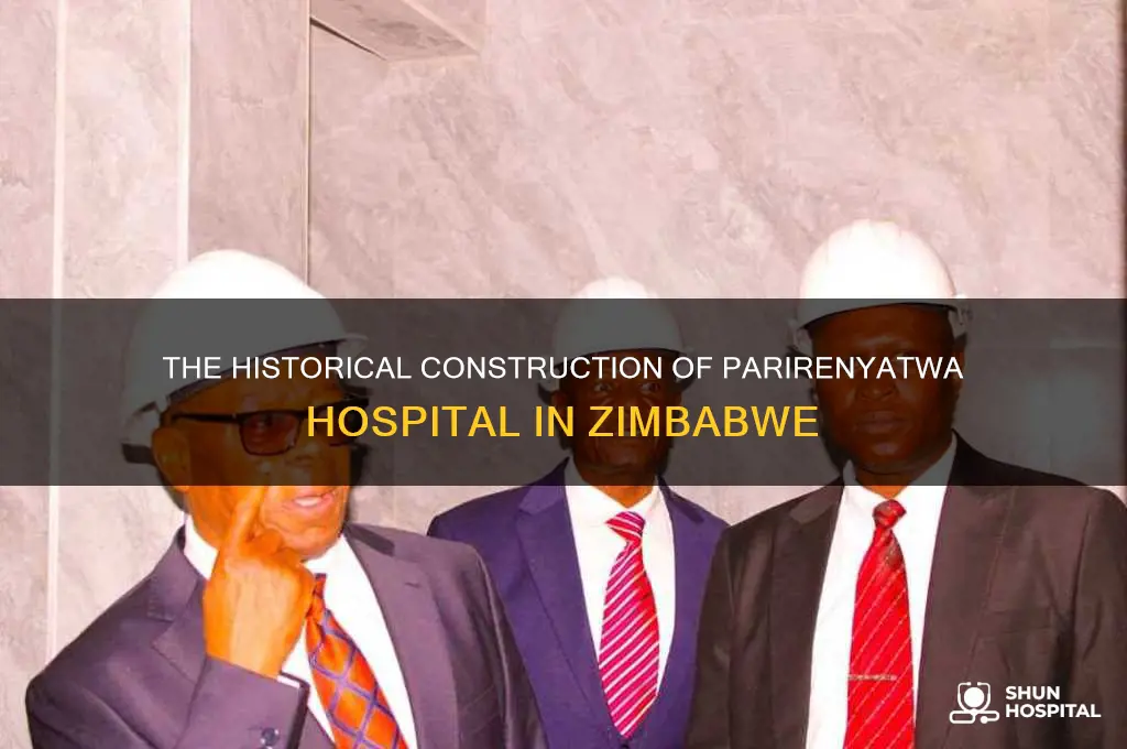 when was parirenyatwa hospital built