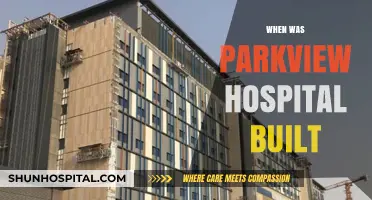 Discovering Parkview Hospital's Origins: A Historical Journey of Its Construction