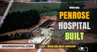 Unveiling Penrose Hospital's History: Construction Date and Legacy Revealed