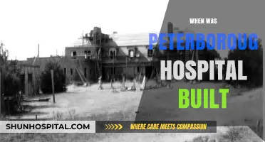 Peterborough Hospital's Construction: A Historical Overview of Its Origins