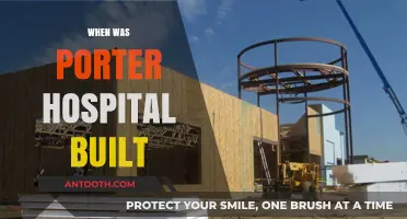Discovering the Origins: When Was Porter Hospital Built?