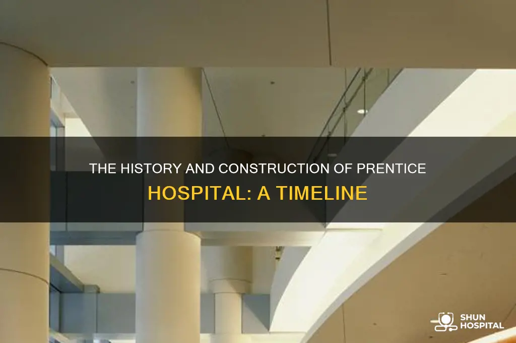 when was prentice hospital built