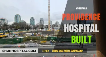 Providence Hospital's Historical Construction: A Journey Through Time