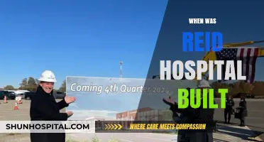 Discovering the History: When Was Reid Hospital Built?