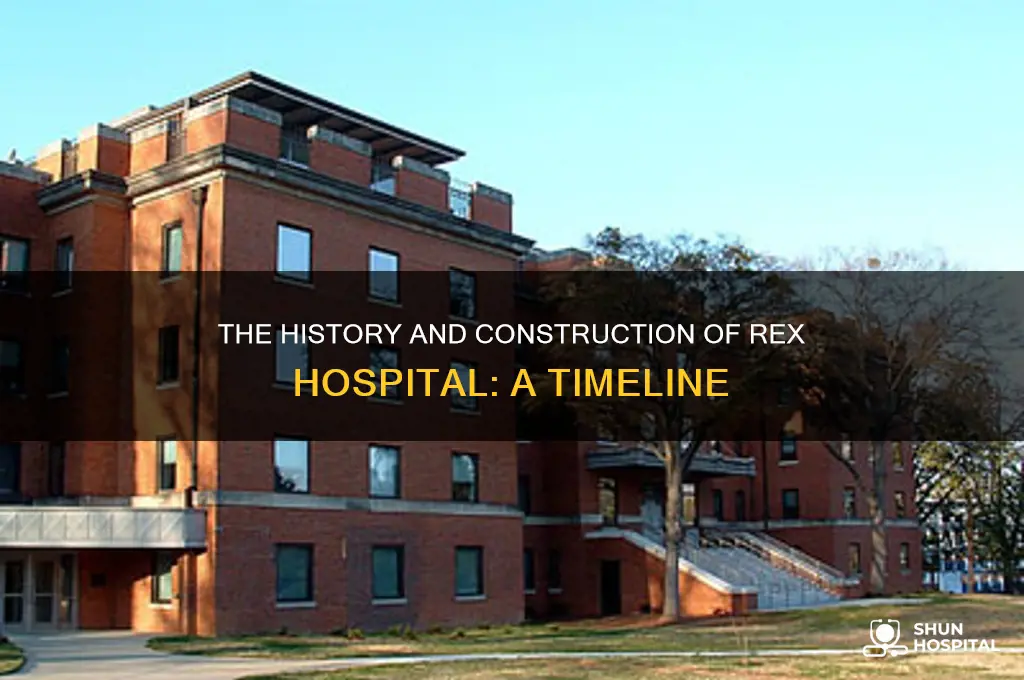 when was rex hospital built