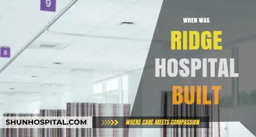 The Historical Construction of Ridge Hospital: A Timeline Overview