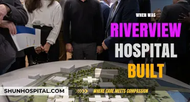 Riverview Hospital's Origins: Uncovering the Year of Its Construction