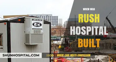 The Historical Origins of Rush Hospital: A Timeline of Construction