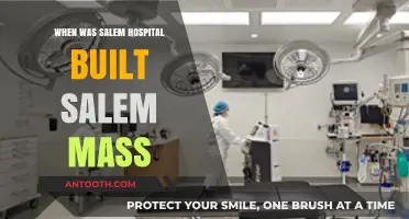 Salem Hospital's Historic Origins: Construction Date in Salem, Massachusetts