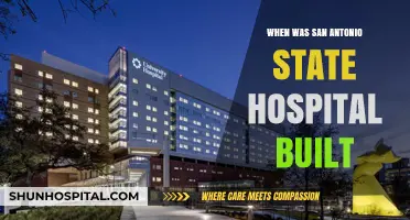 San Antonio State Hospital: A Historical Overview of Its Construction