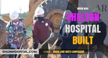 Shelton Hospital's Origins: Uncovering the Year of Its Construction