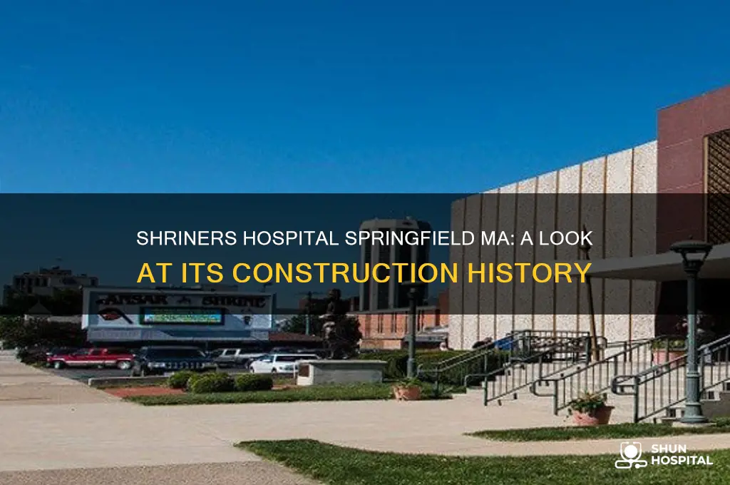 when was shriners hospital springfield ma built