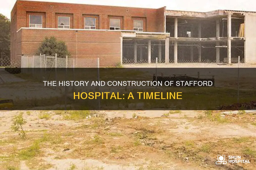 when was stafford hospital built