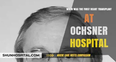 Pioneering Heart Transplant: Ochsner Hospital's Historic First Procedure