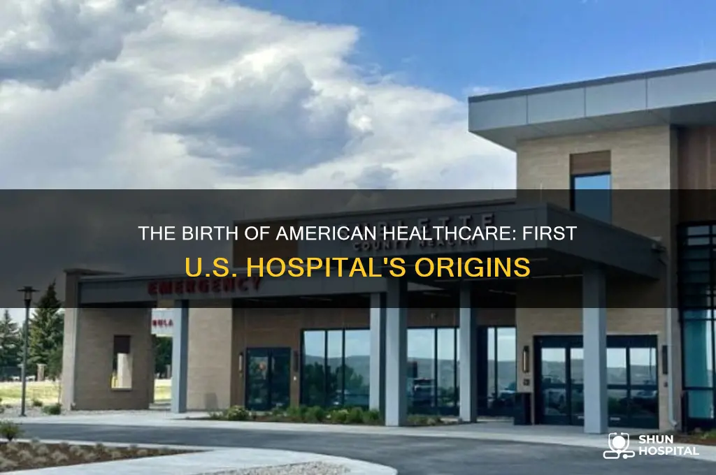 when was the first hospital built in the united states