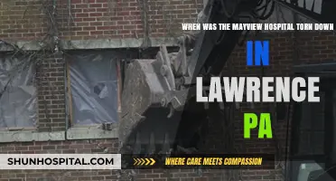 Mayview State Hospital's Demolition in Lawrence, PA: A Historical Overview