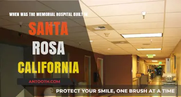 Santa Rosa's Memorial Hospital: A Historical Construction Timeline