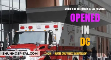 The Historic Opening of GW Hospital in Washington, DC