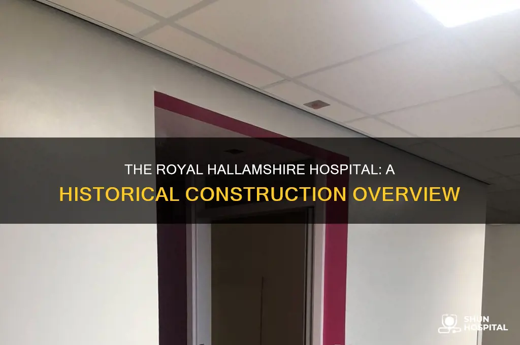when was the royal hallamshire hospital built