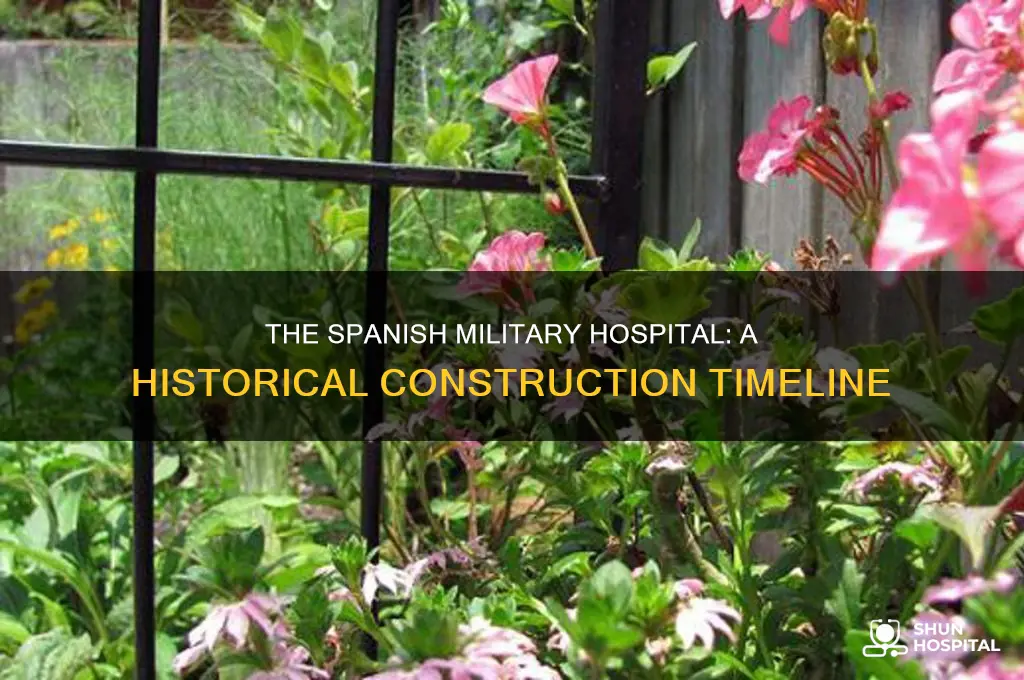 when was the spanish military hospital built