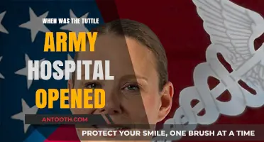 Tuttle Army Hospital: Unveiling the Year of Its Grand Opening