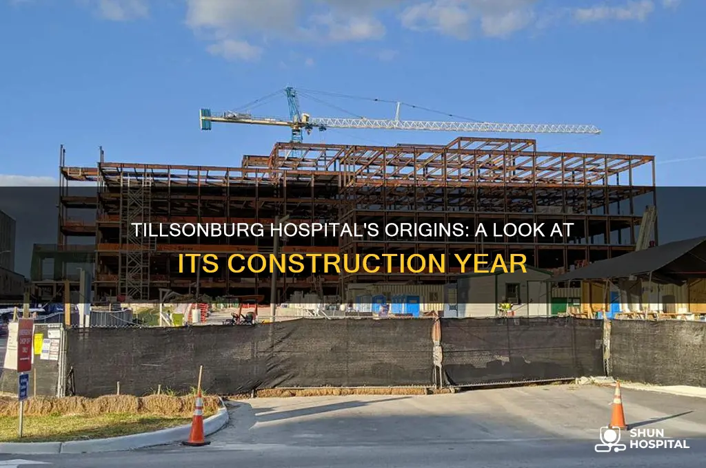 when was tillsonburg hospital built