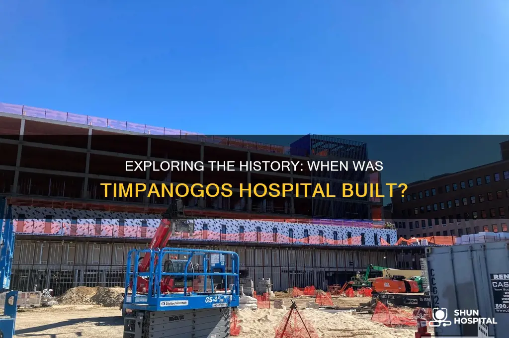 when was timpanogos hospital built