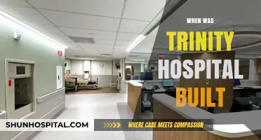 Trinity Hospital's Historical Origins: Construction Date and Early Years