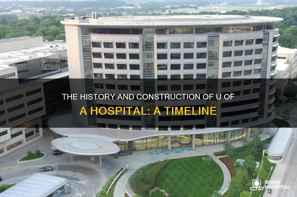 when was u of a hospital built