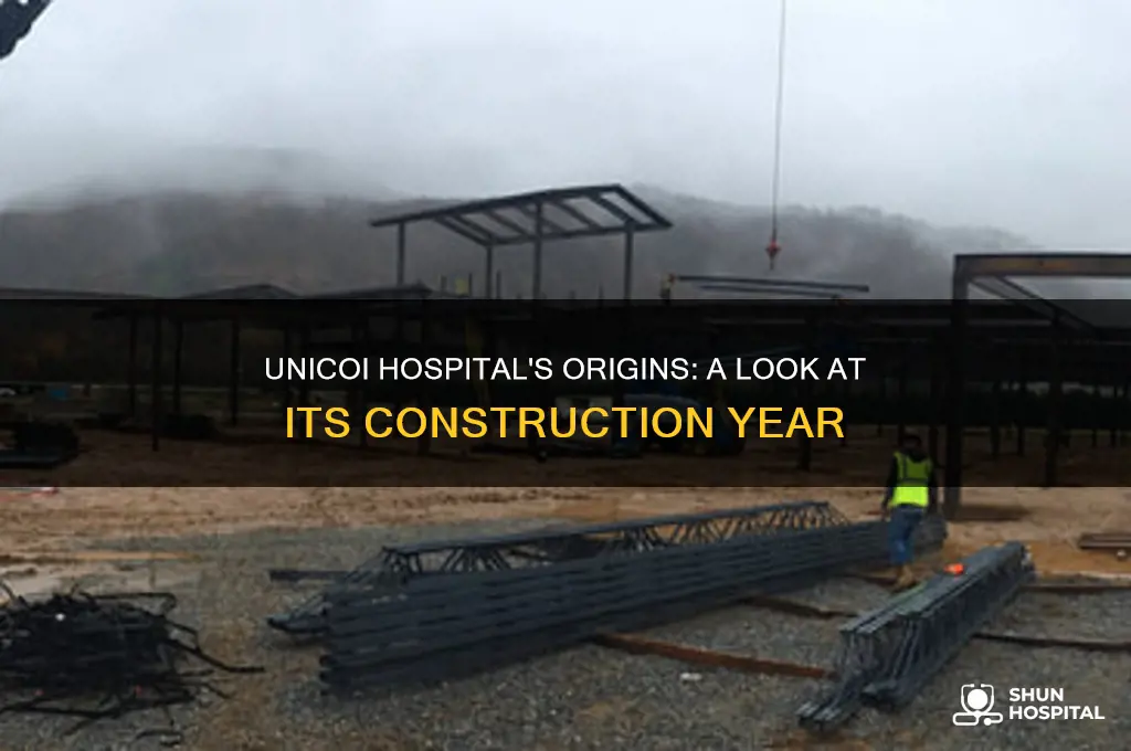 when was unicoi hospital built