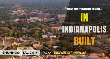 The History of University Hospital Indianapolis: Construction Year Revealed