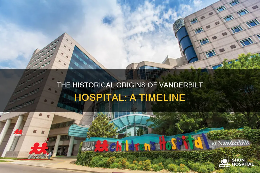 when was vanderbilt hospital built
