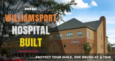 Discovering Williamsport Hospital's Origins: A Historical Construction Timeline