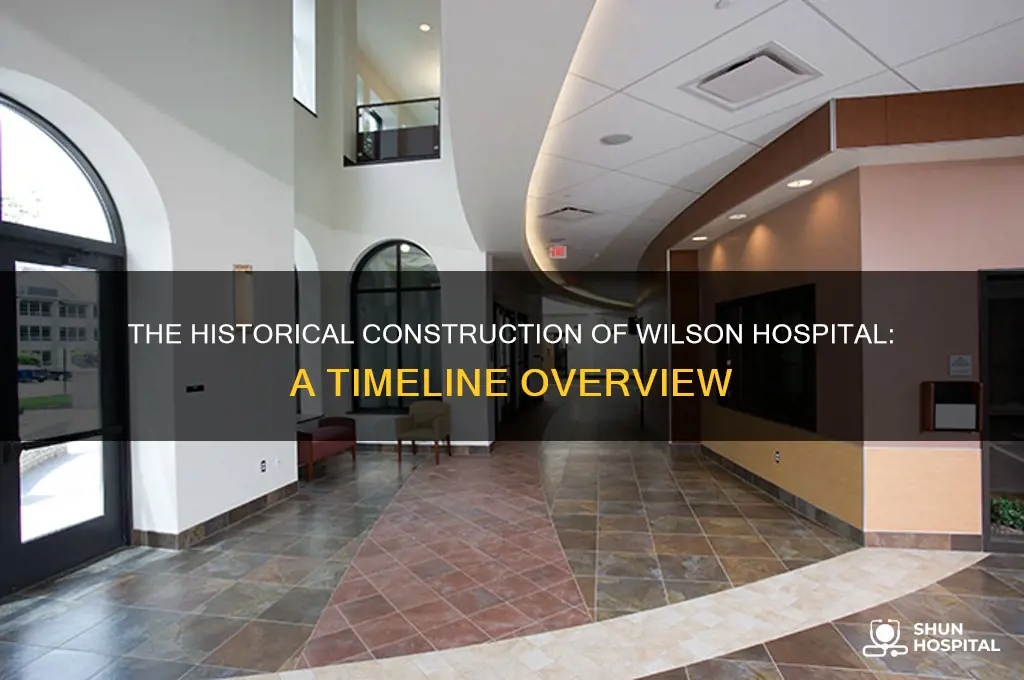 when was wilson hospital built