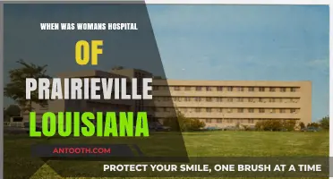 The History of Woman's Hospital in Prairieville, Louisiana: Key Dates