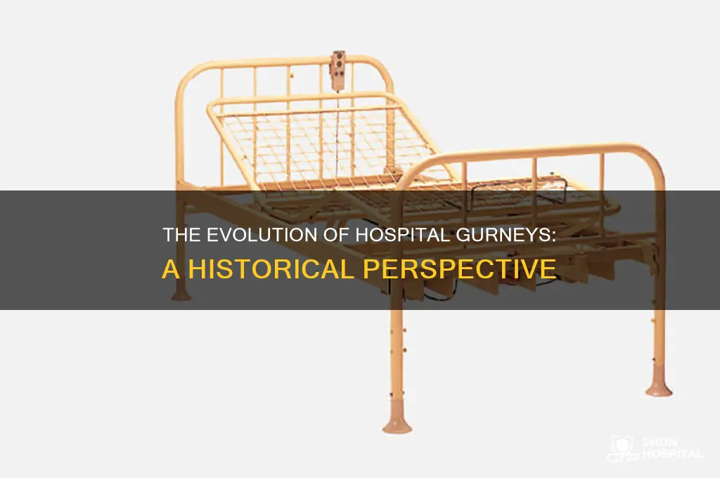 when were hospital gurneys created